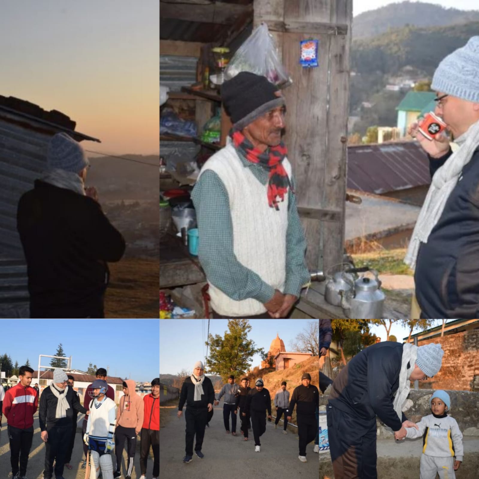 चम्पावत:  मॉर्निंग वॉक पर निकले सीएम धामी, जनता से लिया फीडबैक, समस्याएं जानी