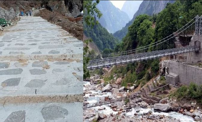 अब जान जोखिम में डालकर तीर्थयात्रियों को नहीं करनी पड़ेगी यात्रा, नया आस्था पथ बनकर तैयार