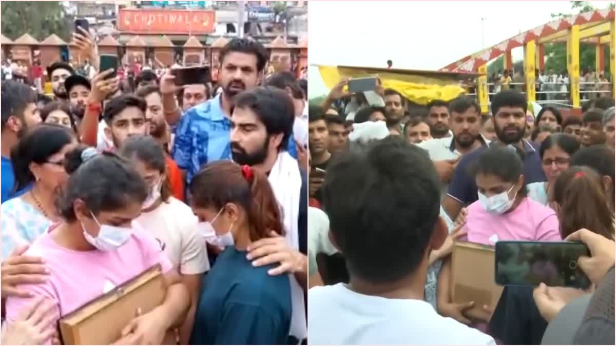 Wrestlers Protest: गंगा में मेडल विसर्जित करने हरिद्वार पहुंचे पहलवान