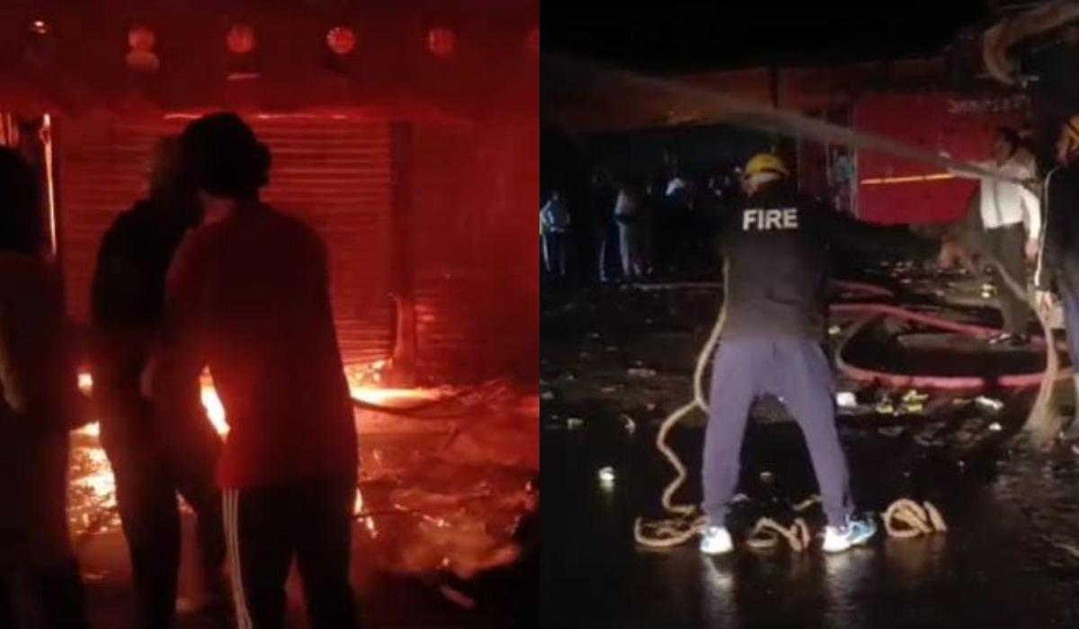 Fire Accident in Dehradun: देहरादून में कपड़े की दुकान में आग का तांडव, लाखों का सामान खाक