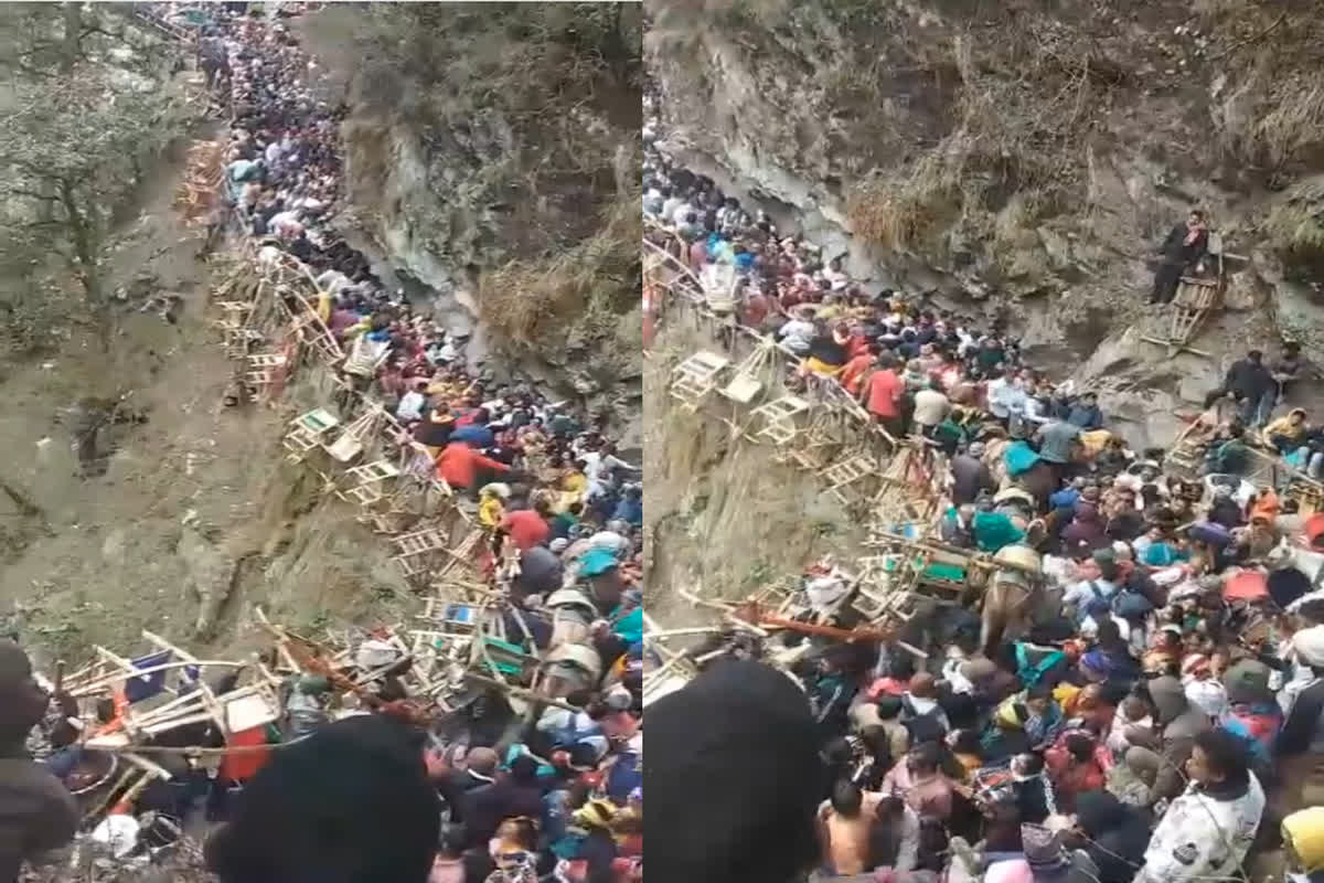Chardham Yatra 2024: चरम पर श्रद्धालुओं का उत्साह, यमुनोत्री में ऐसा हाल…पैदल मार्ग में लग गया जाम, देखें वीडियो