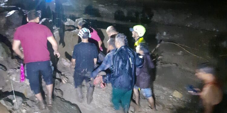 टिहरी के जखन्याली में बादल फटा, दो की मौत, कई लापता