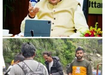 मुख्यमंत्री धामी के निर्देशानुसार रेस्क्यू के साथ राहत एवं उपचार कार्य जारी