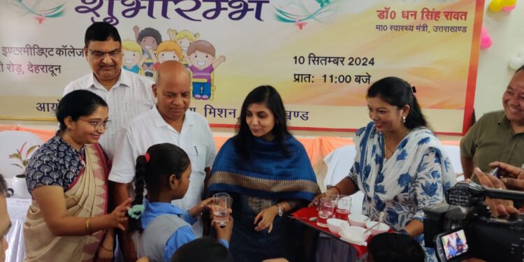 राष्ट्रीय स्वास्थ्य मिशन द्वारा राष्ट्रीय कृमि मुक्ति दिवस के अवसर पर राज्य स्तरीय शुभारंभ कार्यक्रम