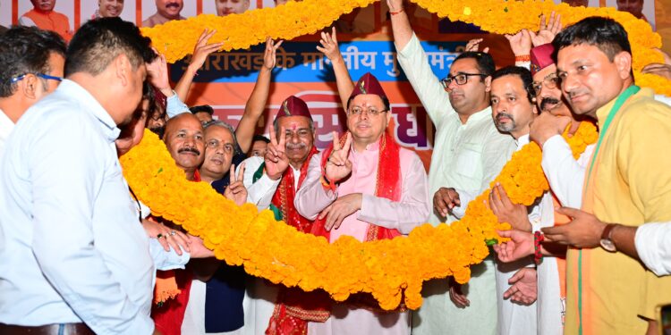 हरियाणा में सीएम  धामी ने तीन जनसभाओं को किया  संबोधित, हरियाणा में लगातार तीसरी बार बनने जा रही है भाजपा सरकार सीएम  धामी