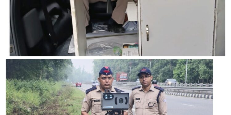 तेज रफ्तार वाहनों पर परिवहन विभाग की सख्त कार्यवाही 321 वाहनों के चालान