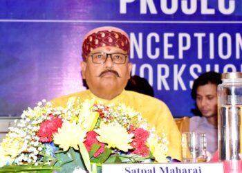 जल स्रोतों में जल उपलब्धता के लिए “स्प्रिंगशैड मैनेजमेन्ट प्लान” के तहत होगा कार्य: महाराज