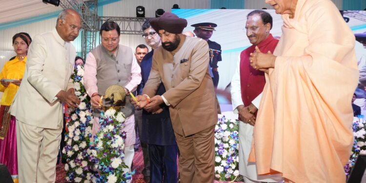 स्पर्श हिमालय महोत्सव-2024’’ हुआ शुरू, राज्यपाल, पूर्व राष्ट्रपति और मुख्यमंत्री ने किया लोकार्पण, देहरादून में देश के पहले हिमालयी ‘‘लेखक गाँव’’ का हुआ लोकार्पण।