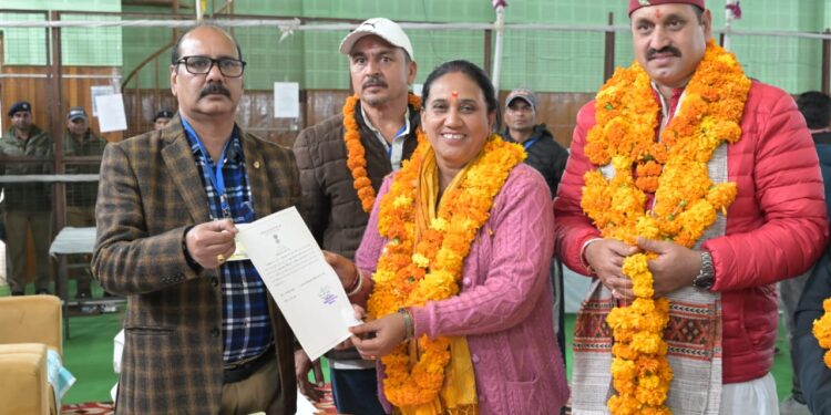केदारनाथ विधानसभा उपचुनाव में भाजपा प्रत्याशी आशा नौटियाल ने मारी बाजी ,बाबा का मिला आशीर्वाद