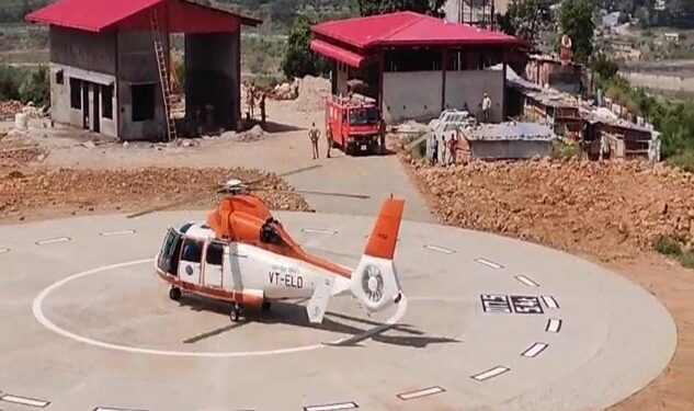 राज्य में आठ स्थानों पर हैलीपोर्ट बनकर तैयार  100 से अधिक स्थानों पर मौजूद हैलीपैड के जरिए हवाई यातायात का मजबूत नेटवर्क तैयार