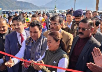 सीबीसी देहरादून ने टिहरी में लगाई आत्मनिर्भर भारत एवं एक भारत श्रेष्ठ भारत पर आधारित प्रदर्शनी