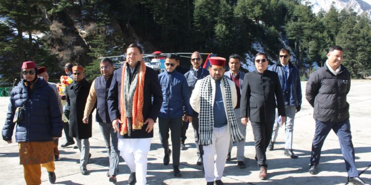 प्रधानमंत्री मोदी के प्रस्तावित दौरे को लेकर सीएम धामी ने परखी तैयारी,शीतकालीन यात्रा पर आएंगे पीएम