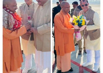 उत्तराखंड के 3 दिवसीय दौरे पर पहुंचे UP के CM योगी आदित्यनाथ, भतीजी की शादी में होंगे शामिल