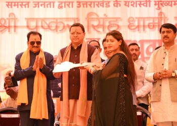 मुख्यमंत्री  पुष्कर सिंह धामी ने काशीपुर में   किया 110.56 करोड़ की लागत से 19 विकास कार्यों का शुभारंभ एवं लोकार्पण।