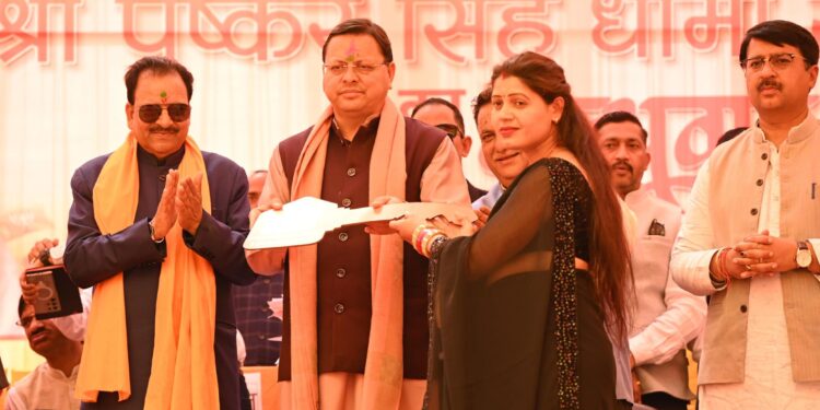 मुख्यमंत्री  पुष्कर सिंह धामी ने काशीपुर में   किया 110.56 करोड़ की लागत से 19 विकास कार्यों का शुभारंभ एवं लोकार्पण।