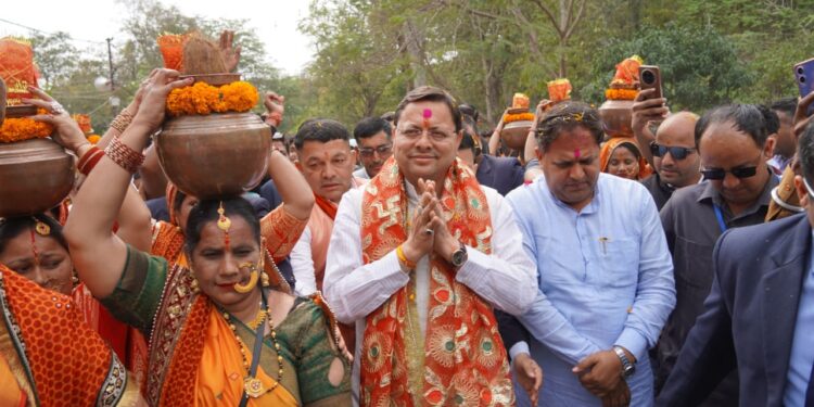 मुख्यमंत्री  पुष्कर सिंह धामी ने उत्तर भारत के सुप्रसिद्ध मां पूर्णागिरि मेले का किया शुभारंभ