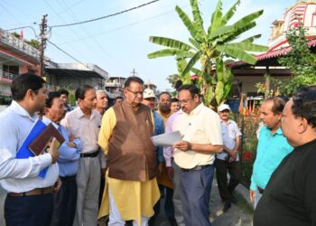 कैबिनेट मंत्री गणेश जोशी ने नींबूवाला में विकास कार्यों का लिया जायजा, दिए आवश्यक निर्देश