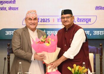 नेपाल और उत्तराखण्ड के मध्य कृषि सहयोग को लेकर देहरादून में हुई महत्वपूर्ण बैठक, कृषि मंत्री गणेश जोशी ने सुदूरपश्चिम प्रांत के मुख्यमंत्री का किया स्वागत