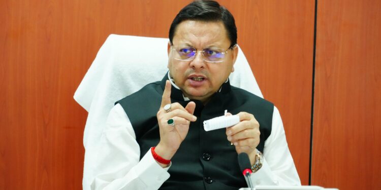 मानसून आने से पहले cm धामी ने बुलाई बैठक,अधिकारियों को दिए निर्देश