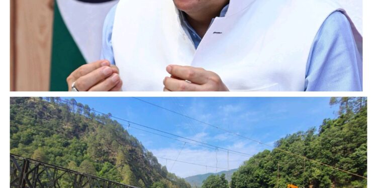 मुख्यमंत्री के निर्देश पर थराली में निर्माणाधीन पुल के क्षतिग्रस्त होने के मामले में तीन अभियंताओं को किया गया निलंबित।