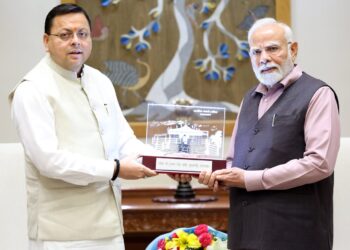 PM  मोदी से CM धामी ने की मुलाकात ,कई मुद्दों पर हुई बात