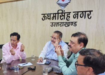 रुद्रपुर में अमित शाह के दौरे की तैयारी तेज, जनपद प्रभारी मंत्री गणेश जोशी ने की बैठक, 19 जुलाई को होगा 1 लाख करोड़ की ग्राउंडिंग सेरेमनी का भव्य आयोजन