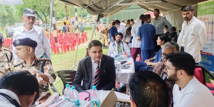 मुख्यमंत्री पुष्कर सिंह धामी के निर्देश पर धराली आपदा में स्वास्थ्य विभाग पूरी तरह मुस्तैद  16 सदस्यीय विशेष चिकित्सा टीम धराली-हर्षिल में सक्रिय, मातली में अब तक 70 से अधिक घायलों का उपचार