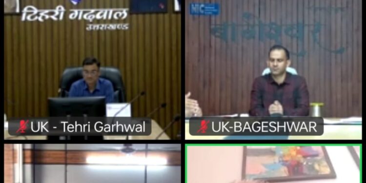 आपदा में मृत्यु होने के 72 घंटे में आर्थिक सहायता देने के मुख्यमंत्री धामी के स्पष्ट निर्देश सचिव आपदा प्रबंधन एवं उपाध्यक्ष की जनपदों के साथ बैठक