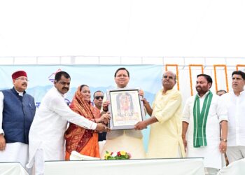 रामपुर तिराहा शहीदों को मुख्यमंत्री  पुष्कर सिंह धामी ने दी श्रद्धांजलि