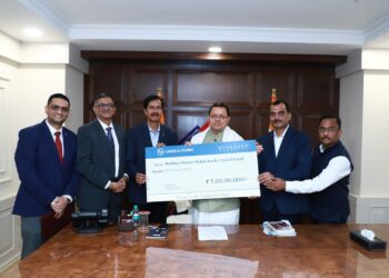 आपदा राहत के लिए L&T ने मुख्यमंत्री राहत कोष में दिए 5 करोड़