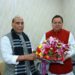 मुख्यमंत्री धामी ने केंद्रीय रक्षा मंत्री राजनाथ सिंह से की भेंट, देहरादून एयर फोर्स ऑडिट ब्रांच और नंदा देवी राजजात रूट PWD के पास रखने का किया अनुरोध
