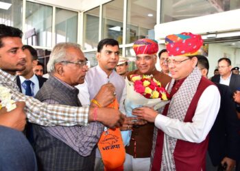 मुख्यमंत्री  पुष्कर सिंह धामी ने किया अजमेर, राजस्थान में अखिल भारतीय उत्तराखंड धर्मशाला – तीर्थराज पुष्कर के द्वितीय तल का लोकार्पण, धामी ने आश्रम हेतु 50 लाख रुपए की अतिरिक्त सहयोग राशि प्रदान करने की घोषणा की