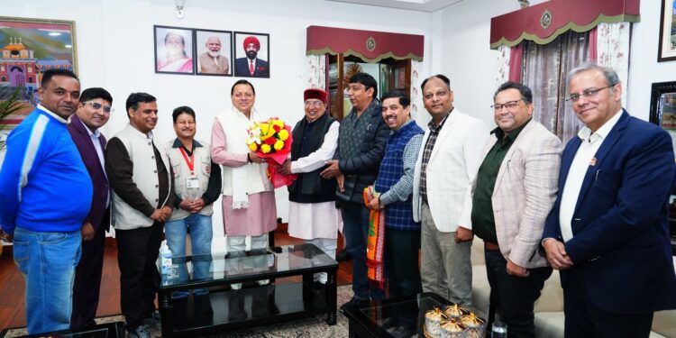 पीआरएसआई डेलीगेशन ने मुख्यमंत्री से की शिष्टाचार भेंट, देहरादून में आयोजित होने वाले राष्ट्रीय अधिवेशन के लिए दिया आमंत्रण
