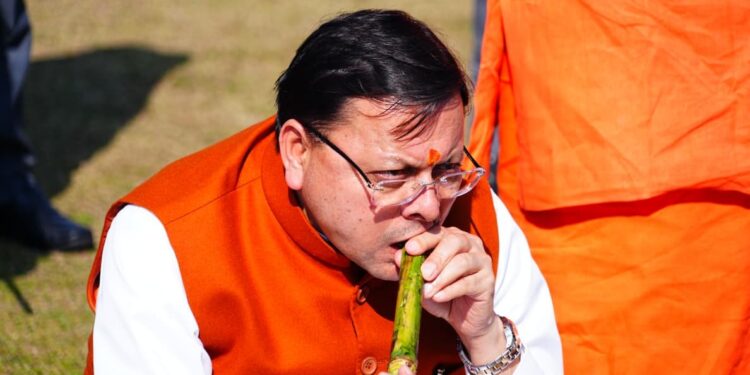 मुख्यमंत्री पुष्कर सिंह धामी ने दी मंजूरी — उत्तराखण्ड में गन्ना मूल्य हुआ और बेहतर,गन्ना किसानों की आय बढ़ाने की दिशा में बड़ा कदम — गन्ना मूल्य में ऐतिहासिक वृद्धि