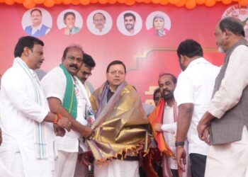 आंध्र प्रदेश: मुख्यमंत्री पुष्कर सिंह धामी ने कहा – अटल जी की प्रेरणा से पीएम मोदी के नेतृत्व में देश सुशासन की नई ऊँचाइयों पर