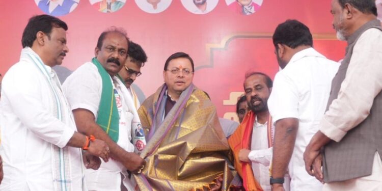 आंध्र प्रदेश: मुख्यमंत्री पुष्कर सिंह धामी ने कहा – अटल जी की प्रेरणा से पीएम मोदी के नेतृत्व में देश सुशासन की नई ऊँचाइयों पर