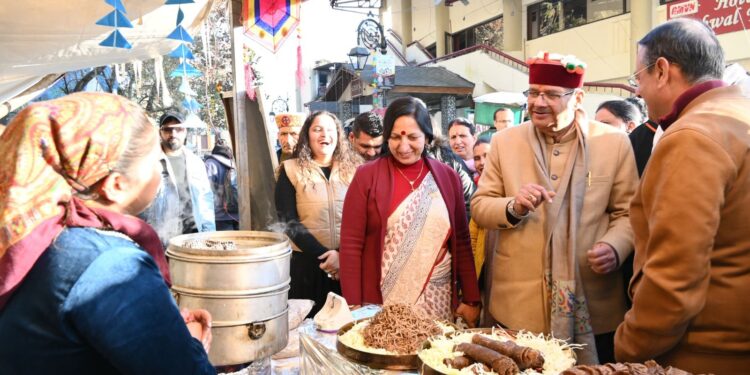 मंत्री गणेश जोशी ने साहिबजादों के बलिदान को किया नमन, विंटर कार्निवाल में फूड स्टॉलों का किया उद्घाटन।