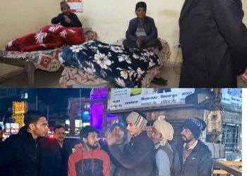 शीतलहरी रात्रि में अचानक शहर के चौक-चौराहों पर पंहुच डीएम ने देखी अलाव व्यवस्था, रेनबसेरों में रहने वालों का जाना हाल