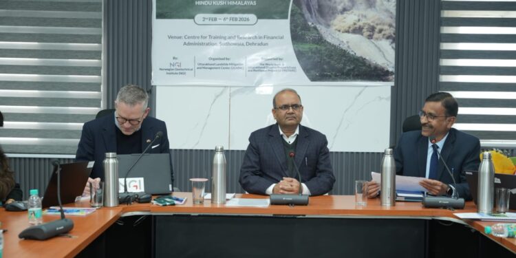 हिमालयी क्षेत्रों में भूस्खलन से निपटने पर मंथन, देश-विदेश के वैज्ञानिक और विशेषज्ञ देहरादून में जुटे,यूएलएमएमसी की ओर से पांच दिवसीय अंतरराष्ट्रीय कार्यशाला का आयोजन