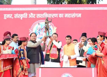 उधमसिंह नगर कार्निवाल सरस आजीविका मेला-2026 का किया शुभारम्भ,मुख्यमंत्री पुष्कर सिंह धामी ने 295.21 करोड़ के विकास कार्यो का किया लोकार्पण