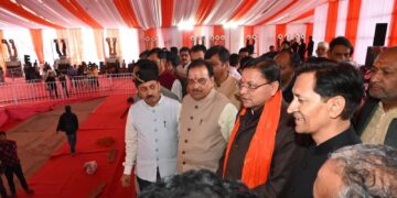 हल्द्वानी में 21 मार्च को भव्य जनसभा, रक्षा मंत्री राजनाथ सिंह होंगे मुख्य अतिथि,सीएम धामी ने कार्यक्रम स्थल का किया निरीक्षण, व्यवस्थाओं को लेकर दिए सख्त निर्देश