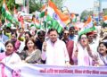 देहरादून में शक्ति प्रदर्शन: परेड ग्राउंड से घंटाघर तक सीएम धामी ने महिलाओं संग की पदयात्रा, गूंजा जन आक्रोश