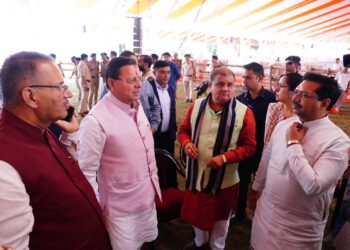 ​PM मोदी के देहरादून आगमन की तैयारियां तेज; CM धामी ने जसवंत ग्राउंड और डाट काली मंदिर मार्ग का किया स्थलीय निरीक्षण