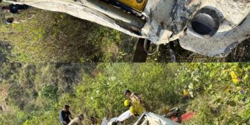 चंबा-कोटी रोड पर भीषण हादसा, अंतिम संस्कार से लौट रहे ग्रामीणों की गाड़ी खाई में गिरी, 8 की मौत