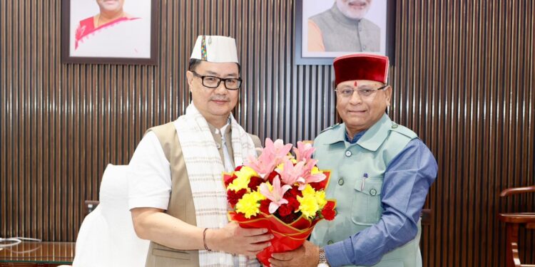 कैबिनेट मंत्री खजान दास ने केंद्रीय मंत्री किरण रिजिजू से की भेंट, उत्तराखंड की अल्पसंख्यक कल्याण योजनाओं पर हुई चर्चा