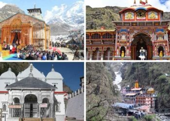 नया कीर्तिमान रचने को बढ़ी चारधाम यात्रा,दर्शनार्थियों की संख्या पहुंची 12.60 लाख  के पार,केदारनाथ में 22 दिनों में 05 लाख 23 हजार से अधिक भक्तों ने किए दर्शन