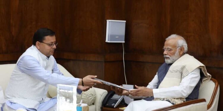मुख्यमंत्री ने प्रधानमंत्री को पत्र लिखकर उनके सफल नेतृत्व के 12 वर्ष पूर्ण होने पर दी शुभकामनाएं।