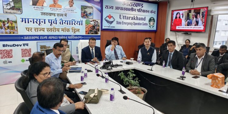 श्रीलंका के अधिकारियों को भाया उत्तराखण्ड का आपदा प्रबंधन माॅडल,श्रीलंका के 40 अधिकारियों ने किया यूएसडीएमए का भ्रमण
