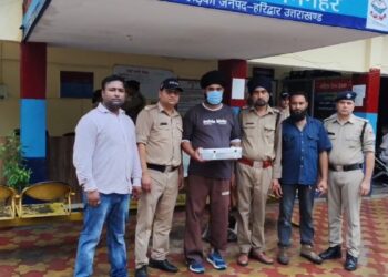 पंजाब से उत्तराखंड आई 2 करोड़ की हेरोइन, रुड़की पुलिस ने तस्कर को रंगे हाथों दबोचा