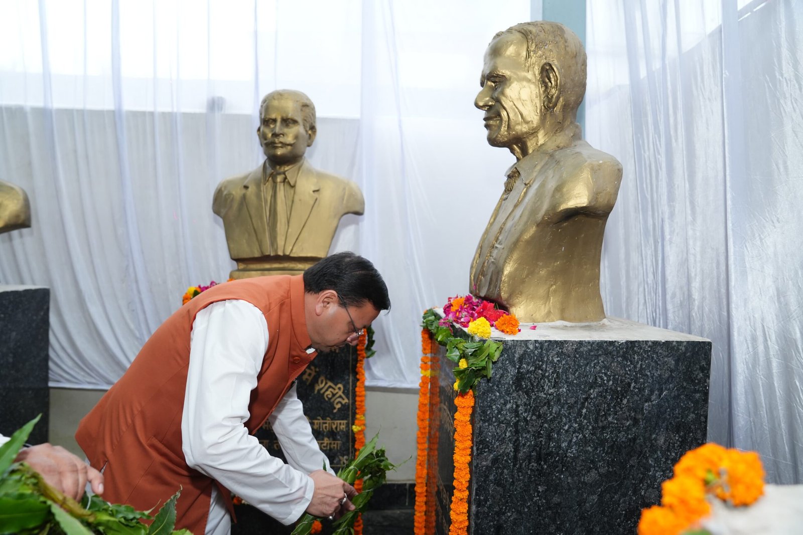 खटीमा गोलीकांड के शहीद राज्य आंदोलनकारियों को मुख्यमंत्री पुष्कर सिंह धामी ने दी श्रद्धांजलि